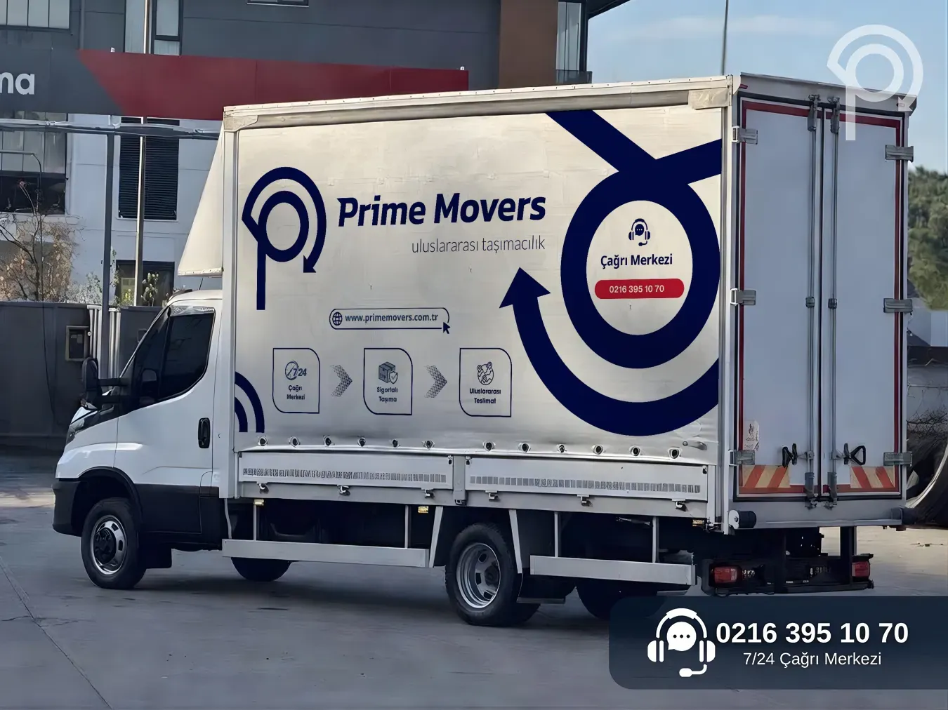 Türkiye’den Almanya’ya ev taşıma hizmetinde Prime Movers nakliyat aracı