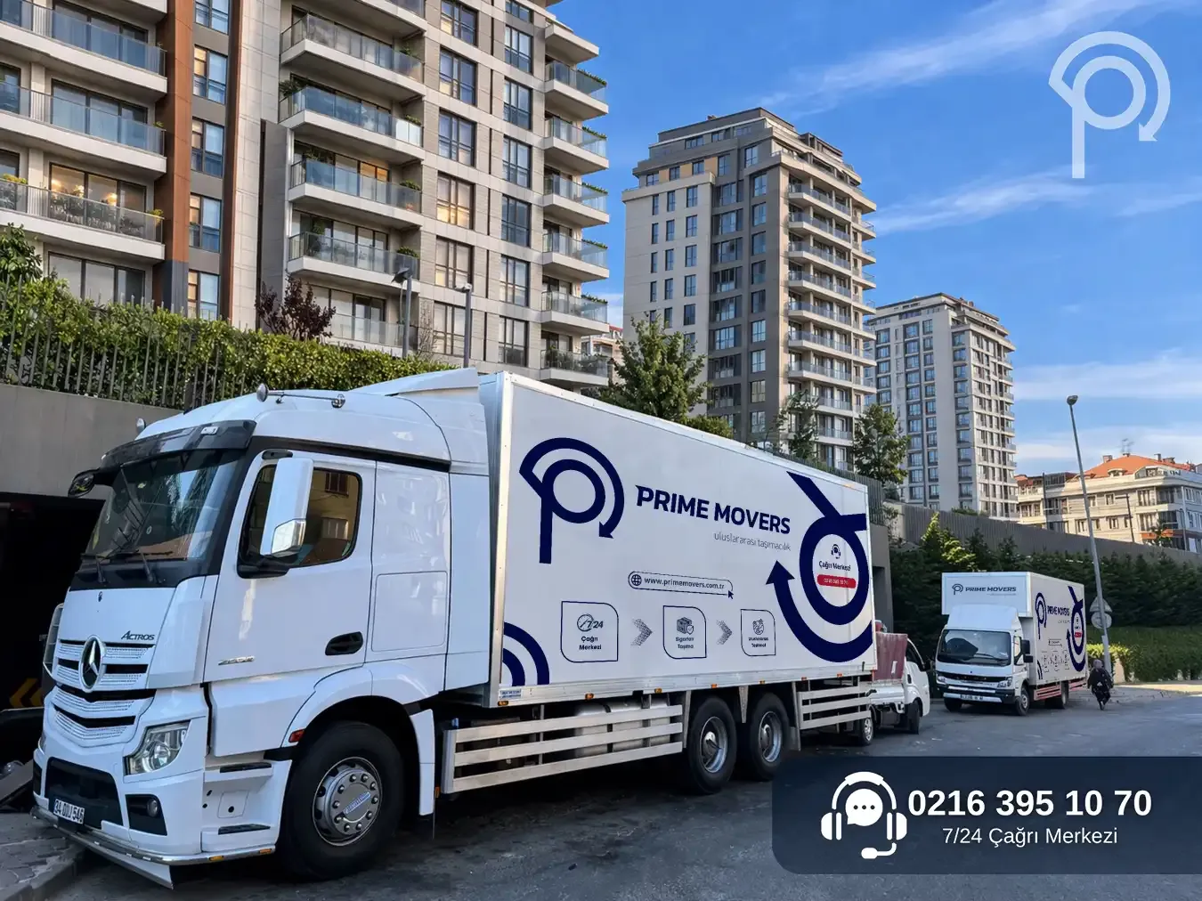 Uluslararası zati eşya taşıma hizmetinde Prime Movers nakliyat araçları